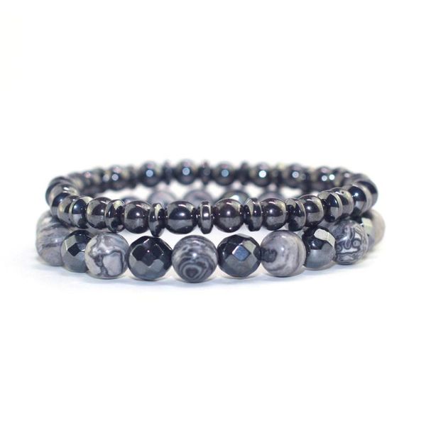 beaded, strands fashion men beaded bracelets personality hematite healthcare hand chains natural stone beads strand bracelet, Black
beaded, strands fashion men beaded bracelets personality hematite healthcare hand chains natural stone beads strand bracelet, Black