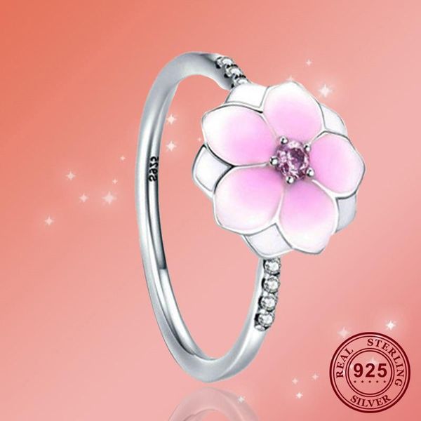 cluster rings 100% 925 sterling silver pan ring creative magnolia for women wedding party gift fashion jewelry, Golden;silver
cluster rings 100% 925 sterling silver pan ring creative magnolia for women wedding party gift fashion jewelry, Golden;silver