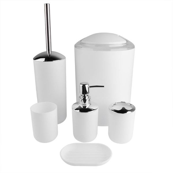 bath accessory set 6pcs bathroom toilet brush holder toothbrush glass cup soap dispenser dish accessories 3 color
bath accessory set 6pcs bathroom toilet brush holder toothbrush glass cup soap dispenser dish accessories 3 color