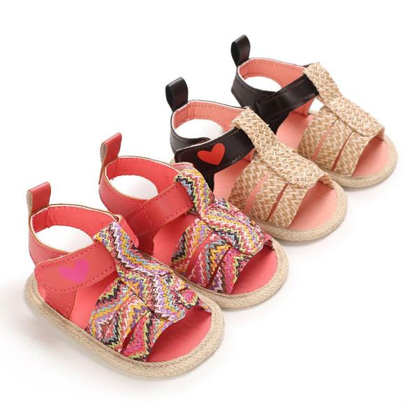 sandals 2021 born toddler baby girls summer sandal shoes weave flat romantic 0-18m, Black;red
sandals 2021 born toddler baby girls summer sandal shoes weave flat romantic 0-18m, Black;red