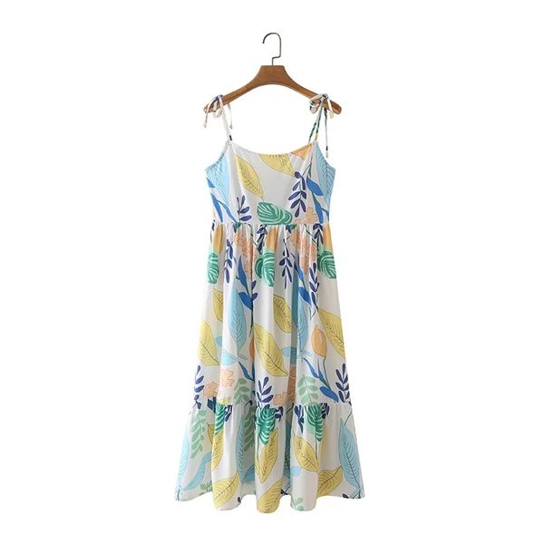 summer women colorful leaf print suspender midi swing dress female tiered ruffle clothes casual lady loose vestido d7775 210430, Black;gray
summer women colorful leaf print suspender midi swing dress female tiered ruffle clothes casual lady loose vestido d7775 210430, Black;gray