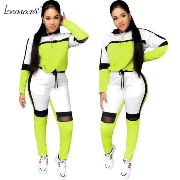 women's tracksuits tracksuit women sets 2 piece autumn mesh sports jogger zip print long sleeve hoodies sweatshirt casual trousers suit, Gray
women's tracksuits tracksuit women sets 2 piece autumn mesh sports jogger zip print long sleeve hoodies sweatshirt casual trousers suit, Gray