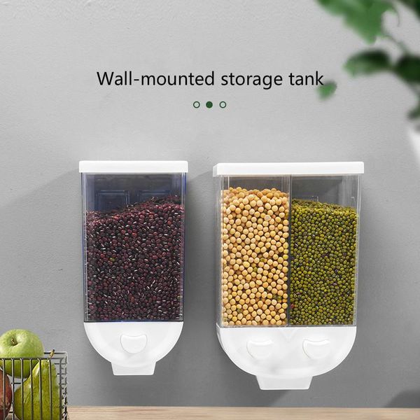 storage bottles & jars wall-mounted grain box bean tank kitchen dry goods sealed rice
storage bottles & jars wall-mounted grain box bean tank kitchen dry goods sealed rice