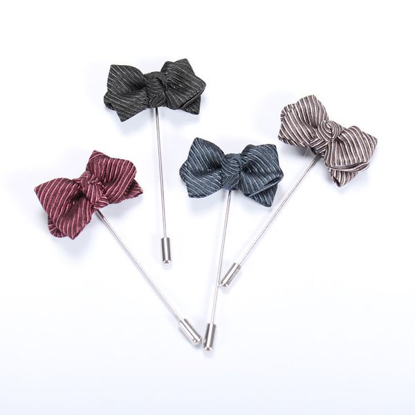 luxury designers charming versatile new men's brooch suit with bow, high-grade hmade cloth, inserted long needle and corsage xmas gifts, Gray
luxury designers charming versatile new men's brooch suit with bow, high-grade hmade cloth, inserted long needle and corsage xmas gifts, Gray