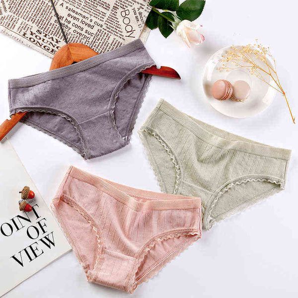 3 pieces underwear for woman female panties cotton soft briefs for woman underwear cotton bannirou 211109, Black;pink
3 pieces underwear for woman female panties cotton soft briefs for woman underwear cotton bannirou 211109, Black;pink