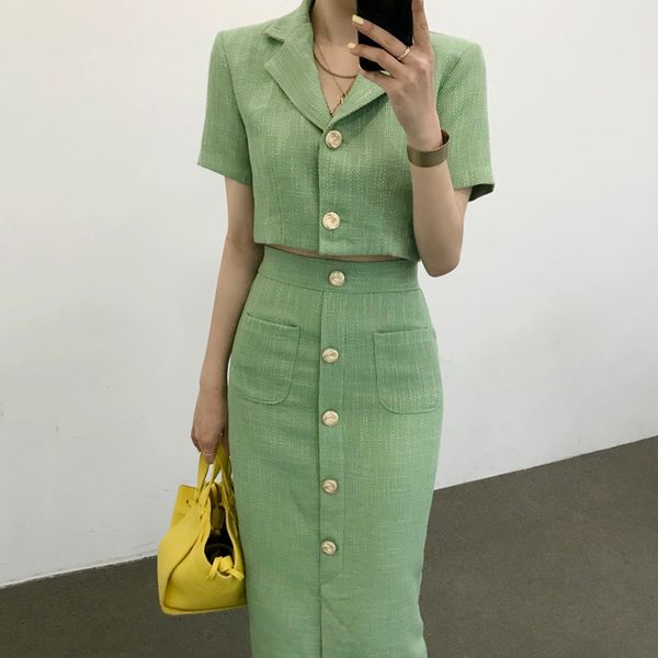 two piece dress summer set women skirt korean fashion short sleeve crop and high waist long suits ensemble femme 2 s w4lx, White
two piece dress summer set women skirt korean fashion short sleeve crop and high waist long suits ensemble femme 2 s w4lx, White