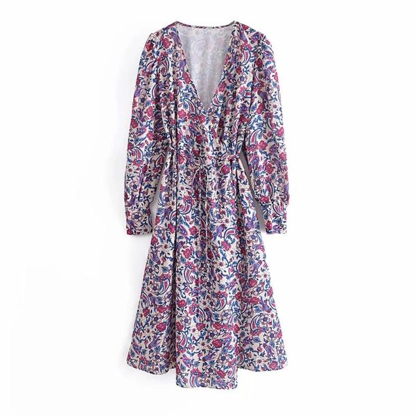 casual dresses 2021 autumn vintage women floral print long sleeve bohemian lacing maxi ladies deep v neck sashes boho dress vestidos, Black;gray
casual dresses 2021 autumn vintage women floral print long sleeve bohemian lacing maxi ladies deep v neck sashes boho dress vestidos, Black;gray