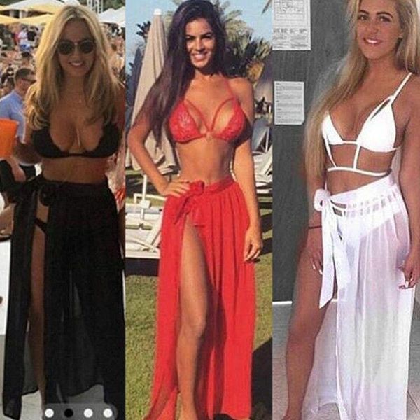 hirigin 2021 beach bikini cover ups wrap mesh skirt women solid lace up split maxi skirts bathing suit swimsuit beachwear women's swimw, White;black
hirigin 2021 beach bikini cover ups wrap mesh skirt women solid lace up split maxi skirts bathing suit swimsuit beachwear women's swimw, White;black