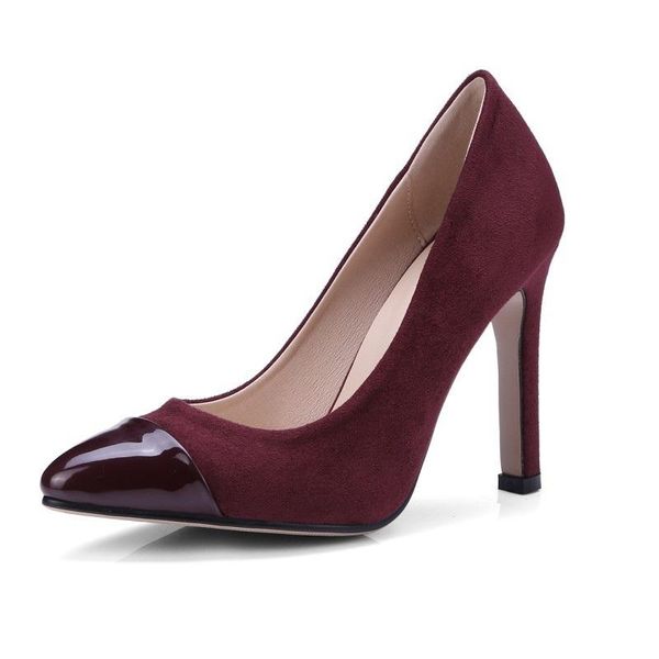 dress shoes women classic high heels office pumps fashion pointed toe stiletto party wedding ladies zapatos mujer plus size, Black
dress shoes women classic high heels office pumps fashion pointed toe stiletto party wedding ladies zapatos mujer plus size, Black