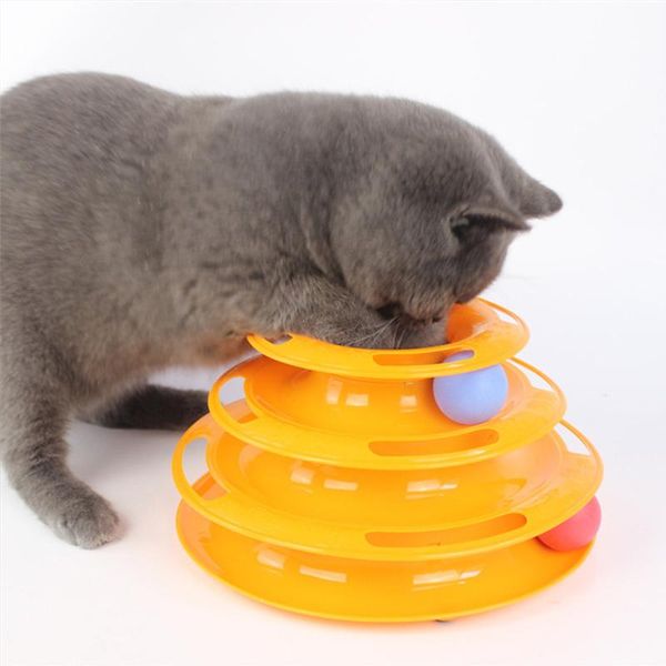cat toys two-color three-layer toy intelligence crazy play plate pet funny training ball fun board
cat toys two-color three-layer toy intelligence crazy play plate pet funny training ball fun board