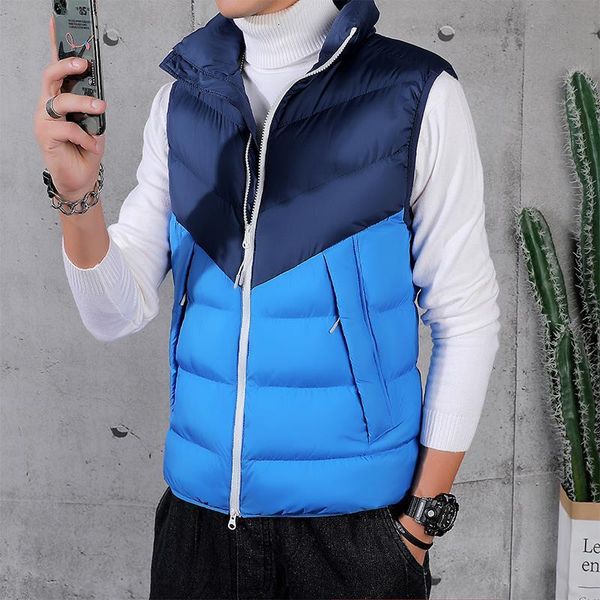 men vest fashion waistcoat male outerwear sleeveless jacket coat casual clothing men's vests, Black;white
men vest fashion waistcoat male outerwear sleeveless jacket coat casual clothing men's vests, Black;white