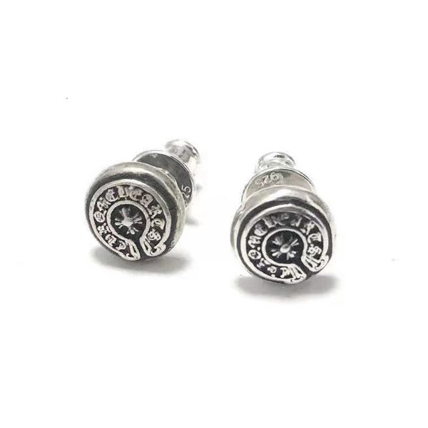 backs earrings ch gothic alphabet round s925 sterling silver circle thai hip hop punk fashion brand for lovers, White
backs earrings ch gothic alphabet round s925 sterling silver circle thai hip hop punk fashion brand for lovers, White