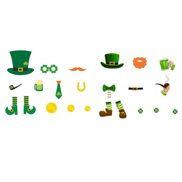 window stickers lucky green sticker wall decoration diy clover hat car decal refrigerator home accessories
window stickers lucky green sticker wall decoration diy clover hat car decal refrigerator home accessories