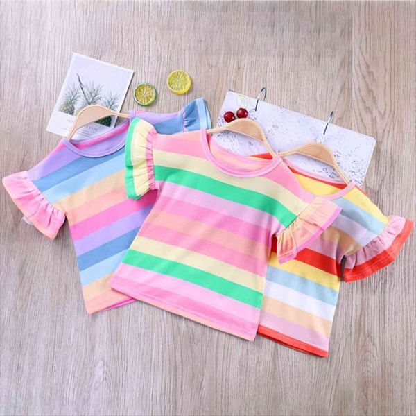 summer fashion t shirt children girls short sleeves tees baby kids cotton for clothes 1 8y p1055, Blue
summer fashion t shirt children girls short sleeves tees baby kids cotton for clothes 1 8y p1055, Blue
