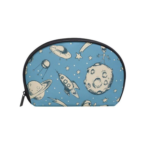 fengju multifuncition shell cosmetic bag purse half moon hanging travel toiletry pouch for girls woman astronaut rocket planet bags & cases
fengju multifuncition shell cosmetic bag purse half moon hanging travel toiletry pouch for girls woman astronaut rocket planet bags & cases