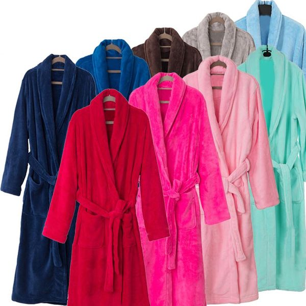arrival men women luxury silk flannel winter spa bathrobe mens long kimono bath robe male bathrobes warm night dressing gown men's slee, Black;brown
arrival men women luxury silk flannel winter spa bathrobe mens long kimono bath robe male bathrobes warm night dressing gown men's slee, Black;brown