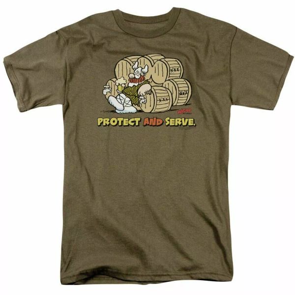 hagar the horrible protect & serve t shirt mens licensed comic tee safari green, White;black
hagar the horrible protect & serve t shirt mens licensed comic tee safari green, White;black