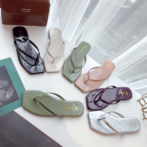 women's slippers korean fashion ladies casual simple flat-bottom summer female, Black
women's slippers korean fashion ladies casual simple flat-bottom summer female, Black