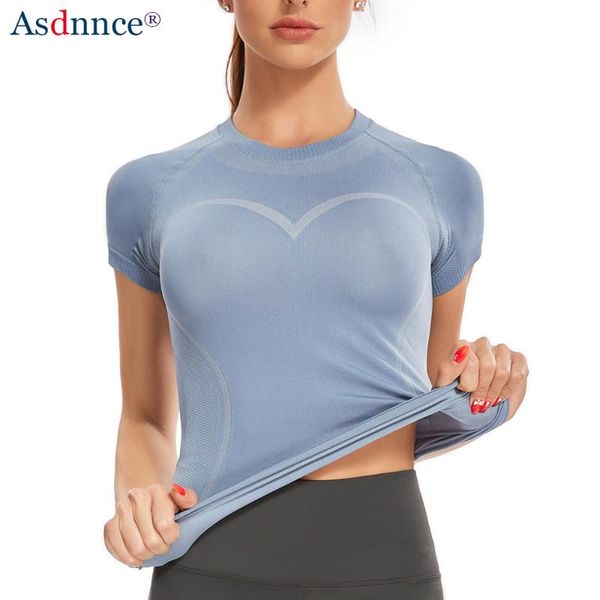 yoga outfit tight elasticity shirts women short sleeve nine-point gym fitness blouse running workout sport t-shirts sportswear
yoga outfit tight elasticity shirts women short sleeve nine-point gym fitness blouse running workout sport t-shirts sportswear