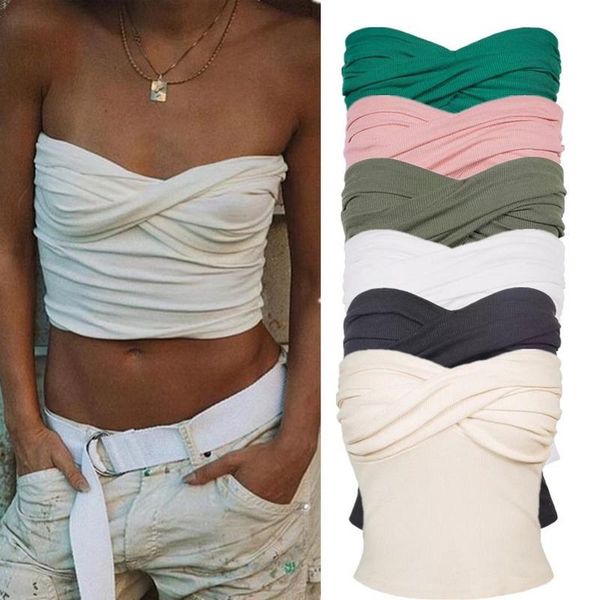 pleated solid corset 2021 summer fashion off shoulder cropped tanks all match western style women's clothing 16a048 & camis, White
pleated solid corset 2021 summer fashion off shoulder cropped tanks all match western style women's clothing 16a048 & camis, White