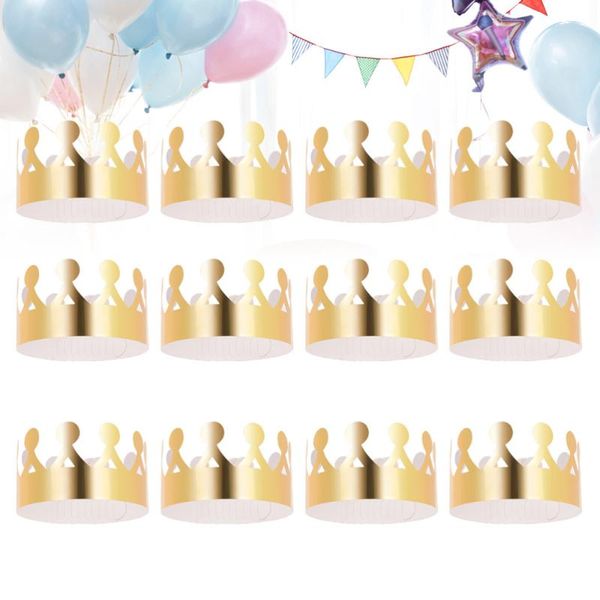 party hats 24pcs golden paper crown hat cap po props for birthday celebration baby shower (m14)
party hats 24pcs golden paper crown hat cap po props for birthday celebration baby shower (m14)