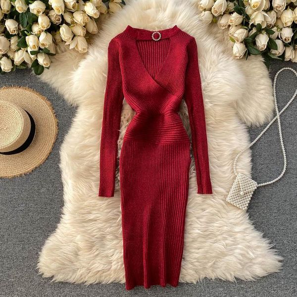 foamlina glittering thread knitted dress 2021 fashion autumn winter long sleeve v-neck hollow out slim bodycon party casual dresses, Black;gray
foamlina glittering thread knitted dress 2021 fashion autumn winter long sleeve v-neck hollow out slim bodycon party casual dresses, Black;gray