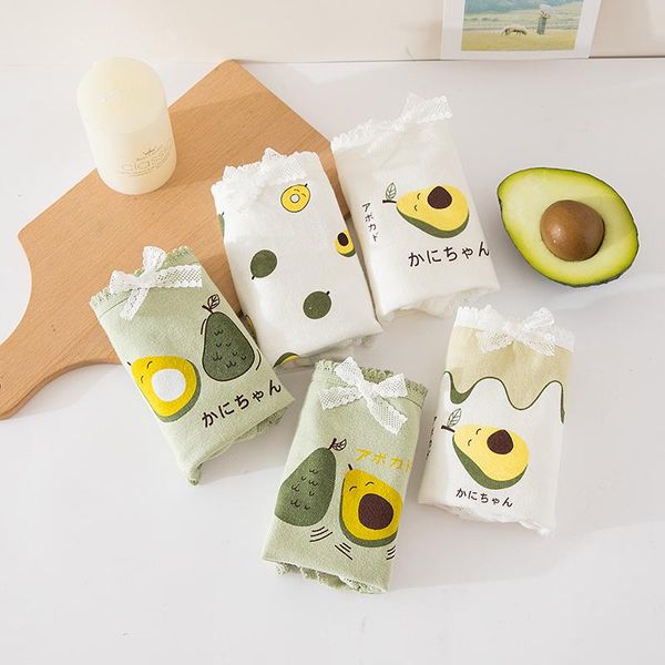 women's panties inner avocado print underwear ladies green women cotton cartoon girl, Black;pink
women's panties inner avocado print underwear ladies green women cotton cartoon girl, Black;pink