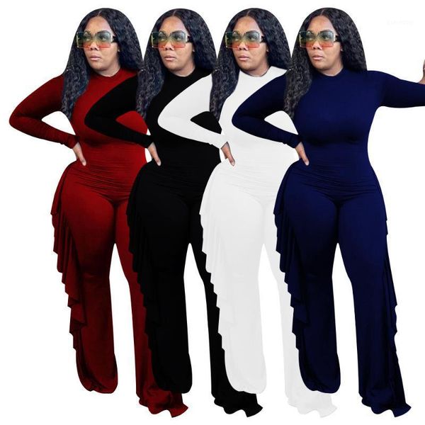 ruffle womens jumpsuit winter autumn long sleeve skinny solid color bodysuit casual femme clothes women's jumpsuits & rompers1, Black;white
ruffle womens jumpsuit winter autumn long sleeve skinny solid color bodysuit casual femme clothes women's jumpsuits & rompers1, Black;white