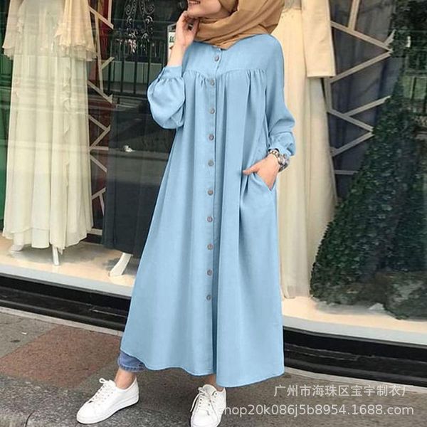 ethnic clothing turkey arab women muslim dubai abaya hijab dress jubah autumn long sleeve buttons sundress islam abayas maxi vestidos, Red
ethnic clothing turkey arab women muslim dubai abaya hijab dress jubah autumn long sleeve buttons sundress islam abayas maxi vestidos, Red