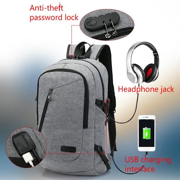 backpack anti theft usb charging shoulder bag youth student schoolbag outdoor computer travel bags fashion gift for men
backpack anti theft usb charging shoulder bag youth student schoolbag outdoor computer travel bags fashion gift for men