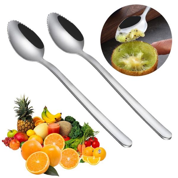 spoons 2pcs baby kids fruit shovel stainless steel long handle sawtooth scrape spoon vegetables tools kitchen gadgets
spoons 2pcs baby kids fruit shovel stainless steel long handle sawtooth scrape spoon vegetables tools kitchen gadgets