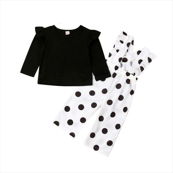 autumn 2pcs kids baby girl clothes long sleeve t shirt polka dot pants outfits fashion set clothing, White
autumn 2pcs kids baby girl clothes long sleeve t shirt polka dot pants outfits fashion set clothing, White