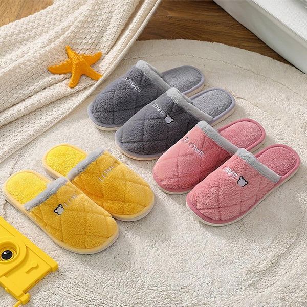 slippers women winter indoor home warm fur men couples house non-slip soft shoes comfort flat heel bedroom, Black
slippers women winter indoor home warm fur men couples house non-slip soft shoes comfort flat heel bedroom, Black