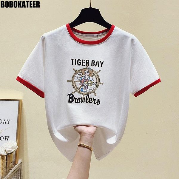 women's t-shirt short sleeve t shirt women kawaii clothes white summer printed woman pink tee korean fashion casual 2021
women's t-shirt short sleeve t shirt women kawaii clothes white summer printed woman pink tee korean fashion casual 2021