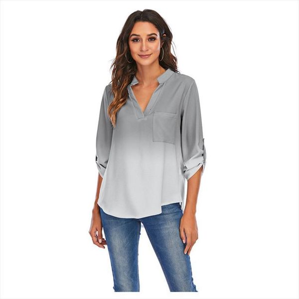 4xl 5xl plus size womens shirt print gradient v neck pockets loose shirts casual ladies streetwear fashion spring, White
4xl 5xl plus size womens shirt print gradient v neck pockets loose shirts casual ladies streetwear fashion spring, White