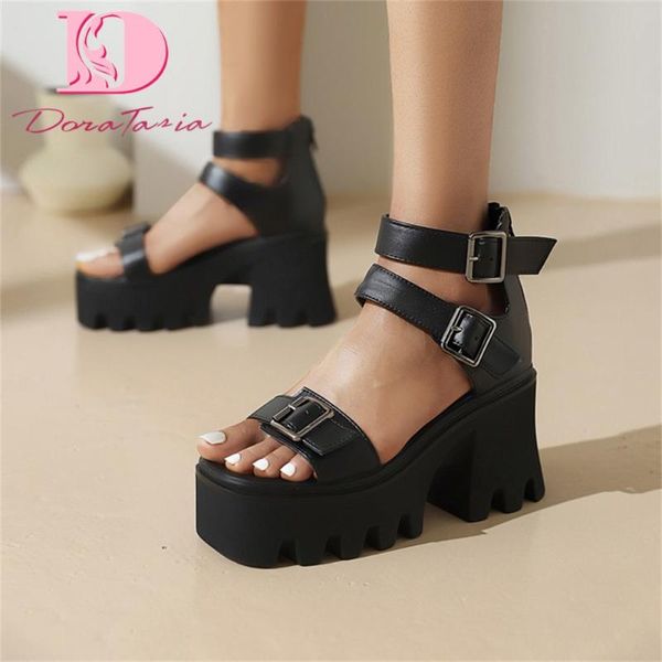 sandals doratasia 2021 summer roma cool platform thick high heels buckle for women leisure black street shoes woman
sandals doratasia 2021 summer roma cool platform thick high heels buckle for women leisure black street shoes woman