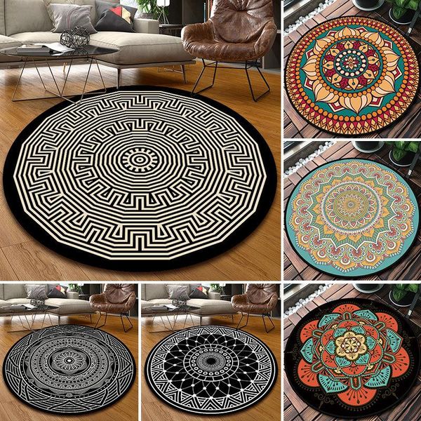 carpets ethnic printing style round carpet mats el living room bedroom coffee table hanging basket mat
carpets ethnic printing style round carpet mats el living room bedroom coffee table hanging basket mat