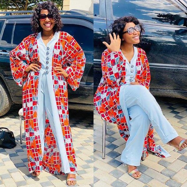 ethnic clothing md two piece set african dresses for plus size women chiffon abayas 2021 fall vetement femme dashiki dress pants suit, Red
ethnic clothing md two piece set african dresses for plus size women chiffon abayas 2021 fall vetement femme dashiki dress pants suit, Red
