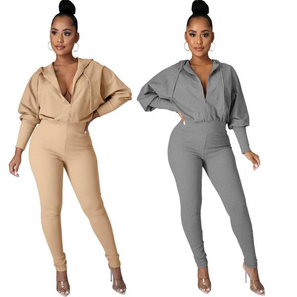 women's jumpsuits & rompers streetwear sweater womens jumpsuit bodycon winter fall elastic zipper hooded playsuit long sleeve ladies ov, Black;white
women's jumpsuits & rompers streetwear sweater womens jumpsuit bodycon winter fall elastic zipper hooded playsuit long sleeve ladies ov, Black;white