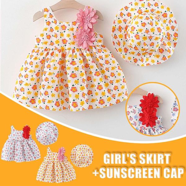girl's dresses toddler baby girl summer cute print dress with suspenders hat girls princess vestidos de verano ropa niña, Red;yellow
girl's dresses toddler baby girl summer cute print dress with suspenders hat girls princess vestidos de verano ropa niña, Red;yellow