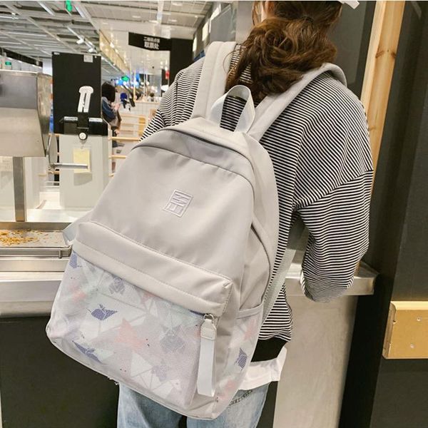 backpack 2021 waterproof nylon women casual school bags for girls teenager student bookbag trend female lapbag pack
backpack 2021 waterproof nylon women casual school bags for girls teenager student bookbag trend female lapbag pack