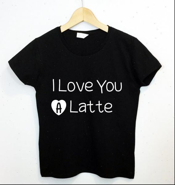 i womens t shirt love you a latte letters print women cotton casual funny for lady black tee hipster, White
i womens t shirt love you a latte letters print women cotton casual funny for lady black tee hipster, White
