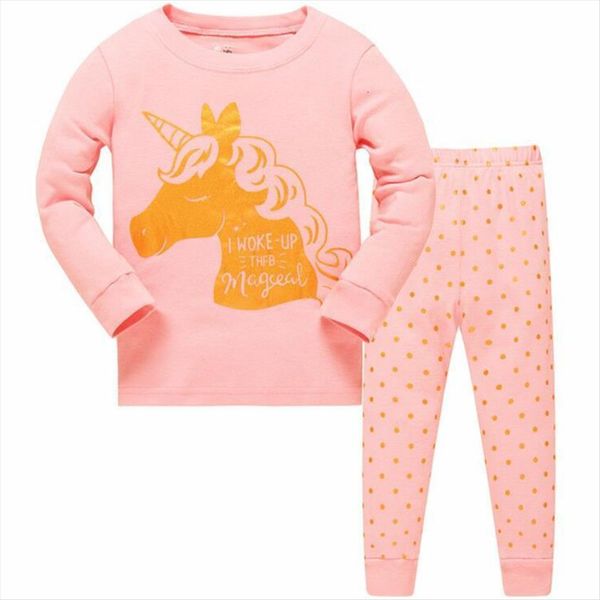 arrival girls unicorn sleepwear fashion kids clothes home wear 2 pcs outfits pyjamas for baby, White
arrival girls unicorn sleepwear fashion kids clothes home wear 2 pcs outfits pyjamas for baby, White