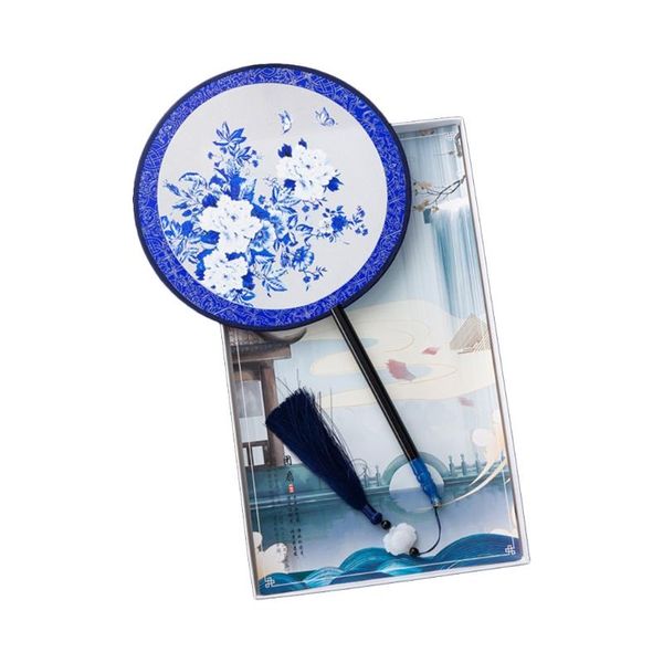 other home decor chinese antique handheld round fan blue and white porcelain floral hand fans t5ef
other home decor chinese antique handheld round fan blue and white porcelain floral hand fans t5ef