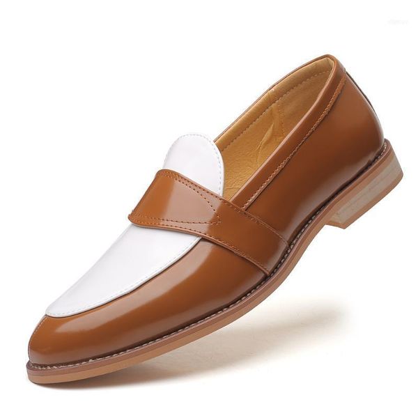 dress shoes 2021 luxury male business leather office casual fashion flat loafers mens formal men wedding party11, Black
dress shoes 2021 luxury male business leather office casual fashion flat loafers mens formal men wedding party11, Black