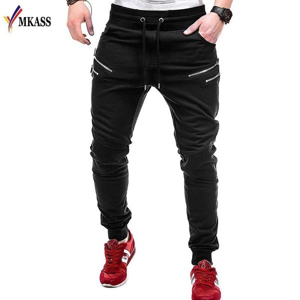 autumn style men's zipper splicing pants drawstring active small feet harem, Black
autumn style men's zipper splicing pants drawstring active small feet harem, Black