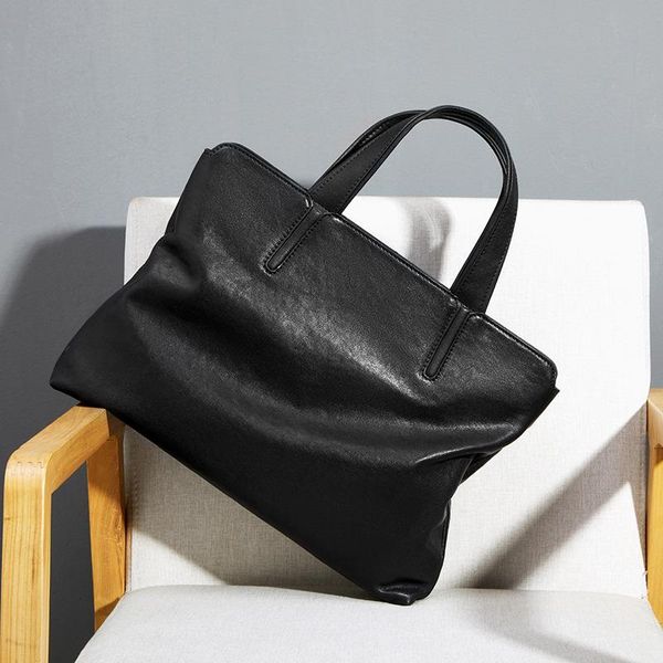 genuine leather men business 14" lapbriefcase office bags for leisure handbag a4 document mens messenger bag 45 briefcases
genuine leather men business 14" lapbriefcase office bags for leisure handbag a4 document mens messenger bag 45 briefcases