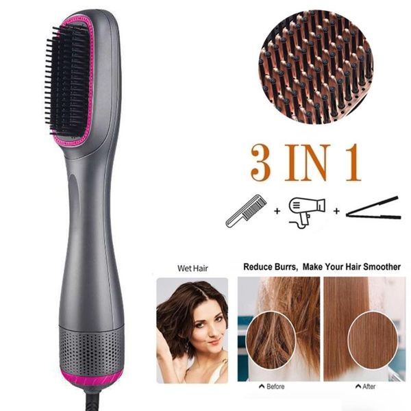 electric hair brushes one step dryer and volumizer air brush comb negative ion generator for dry straighten curling blow styling tool
electric hair brushes one step dryer and volumizer air brush comb negative ion generator for dry straighten curling blow styling tool