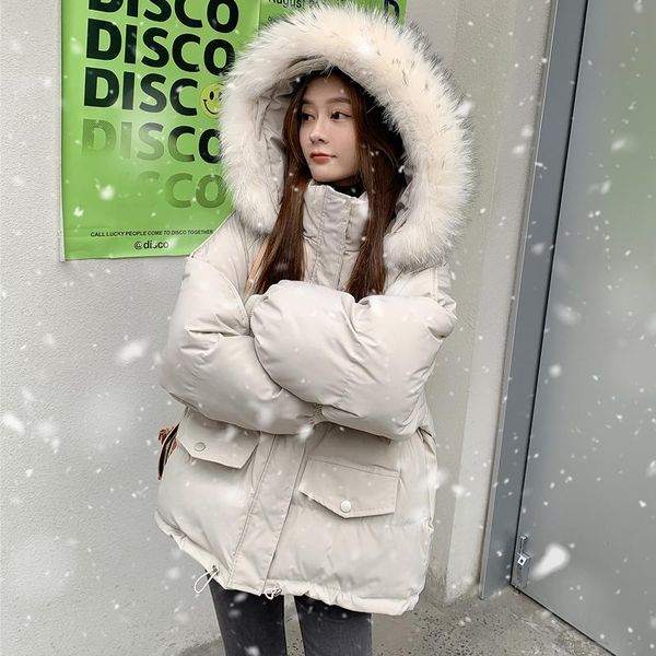 women's down & parkas live web celebrity han edition loose style winter brief paragraph temperament little upset bread cotton-padded ja, Black
women's down & parkas live web celebrity han edition loose style winter brief paragraph temperament little upset bread cotton-padded ja, Black