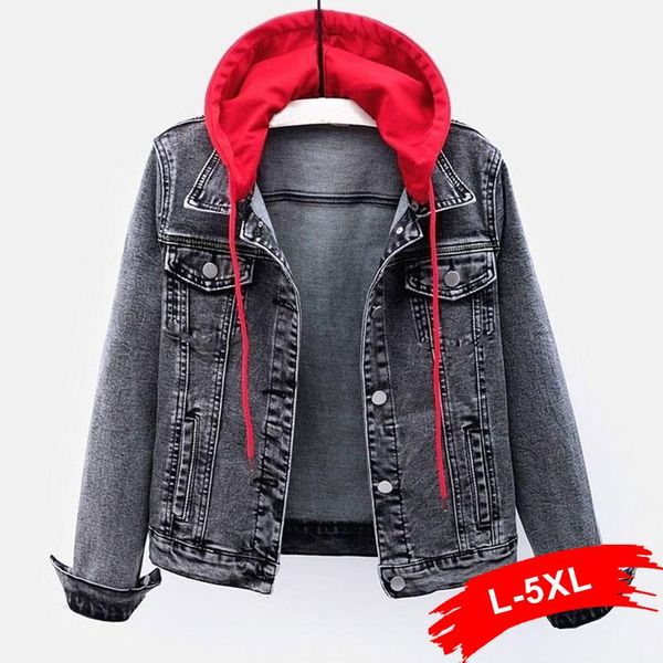 plus size outerwear & coats detachable hood black croped jeans jacket 4xl spring casual short big breast women cardigan blue jean crop coat
plus size outerwear & coats detachable hood black croped jeans jacket 4xl spring casual short big breast women cardigan blue jean crop coat